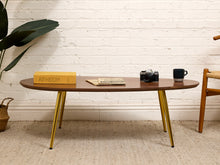 Load image into Gallery viewer, Oval Tear Drop Coffee Table