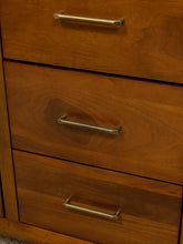 Load image into Gallery viewer, Walnut Highboy Dresser with Door