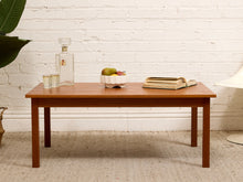 Load image into Gallery viewer, Teak Vintage Coffee Table