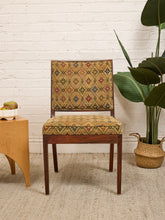 Load image into Gallery viewer, Set of 6 Vintage Chairs with Jacquard Fabric