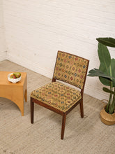 Load image into Gallery viewer, Set of 6 Vintage Chairs with Jacquard Fabric