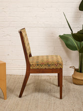 Load image into Gallery viewer, Set of 6 Vintage Chairs with Jacquard Fabric