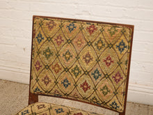 Load image into Gallery viewer, Set of 6 Vintage Chairs with Jacquard Fabric