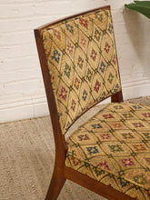 Load image into Gallery viewer, Set of 6 Vintage Chairs with Jacquard Fabric