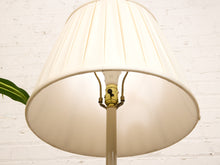 Load image into Gallery viewer, Brass Floor Lamp with Table
