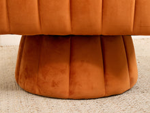 Load image into Gallery viewer, Burnt Orange Swivel Chair