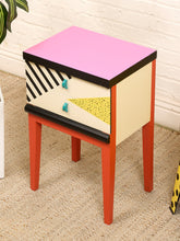 Load image into Gallery viewer, 90's Style Hand Painted Nightstand