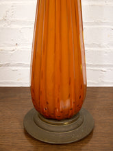 Load image into Gallery viewer, Murano Orange Lamp