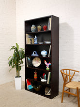 Load image into Gallery viewer, Tall Black Shelf Great for LPs