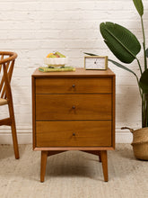 Load image into Gallery viewer, 3 Drawer Large Nightstand
