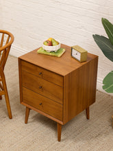 Load image into Gallery viewer, 3 Drawer Large Nightstand