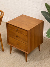 Load image into Gallery viewer, 3 Drawer Large Nightstand