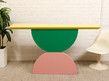 Load image into Gallery viewer, Memphis Style Entry Table