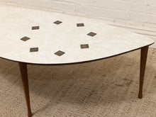 Load image into Gallery viewer, Vintage Mid-Century Biomorphic Coffee Table with Mosaic Inlay