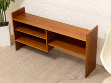 Load image into Gallery viewer, Teak Low Profile Bookshelf
