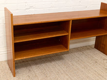 Load image into Gallery viewer, Teak Low Profile Bookshelf