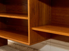 Load image into Gallery viewer, Teak Low Profile Bookshelf