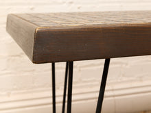 Load image into Gallery viewer, Vintage Mid-Century Modern Mosaic Tile Coffee Table with Hairpin Legs