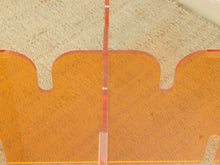 Load image into Gallery viewer, Orange Lucite and Glass Sculptural Coffee Table