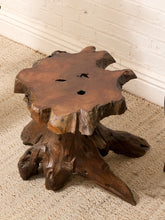 Load image into Gallery viewer, Splatted Vintage Side Table