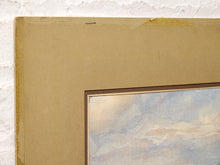 Load image into Gallery viewer, Shoreline Figures Coastal Print with Beach Walkers and Soft Ocean Horizon