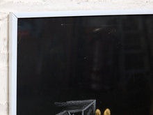 Load image into Gallery viewer, Curious Monkey Framed Chalk Drawing with Playful Whimsical