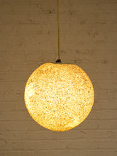Load image into Gallery viewer, Vintage Mid-Century Textured Globe Table Lamp