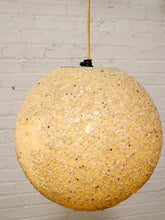 Load image into Gallery viewer, Vintage Mid-Century Textured Globe Table Lamp