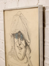 Load image into Gallery viewer, 1973 John Lennon Portrait Drawing by Gabe Perillo