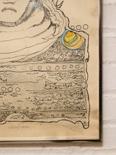 Load image into Gallery viewer, 1973 John Lennon Portrait Drawing by Gabe Perillo
