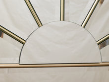 Load image into Gallery viewer, Fanlight Deco Mirrored Wall Mirror with Gold Frame