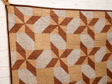 Load image into Gallery viewer, Brown Geometric Quilt