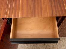 Load image into Gallery viewer, Vintage Italian High-Gloss Wood Three-Door Credenza