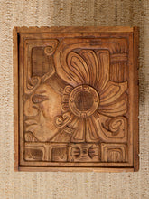 Load image into Gallery viewer, Vintage Spanish Hacienda Hand-Carved Wood Side Table