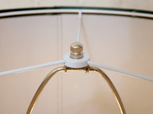 Load image into Gallery viewer, Vintage Hollywood Regency Lucite and Brass Floor Lamp with Built-In Table
