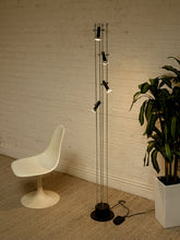 Load image into Gallery viewer, Vintage Italian Adjustable Multi-Light Chrome Floor Lamp