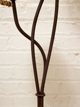 Load image into Gallery viewer, Vintage Atomic Mid-Century Two-Light Floor Lamp with Fiberglass Shades