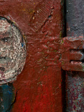 Load image into Gallery viewer, The Watcher by Spencer Collins Textured Expressionist Portrait Painting