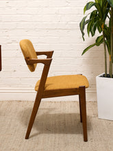 Load image into Gallery viewer, Modern Trex Chair in Mustard Upholstery