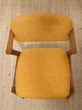 Load image into Gallery viewer, Modern Trex Chair in Mustard Upholstery