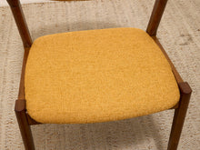 Load image into Gallery viewer, Modern Trex Chair in Mustard Upholstery
