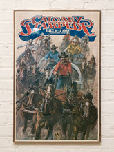 Load image into Gallery viewer, Vintage 1983 Calgary Stampede Exhibition & Stampede Poster