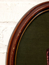 Load image into Gallery viewer, Vintage Framed Colonial Gentleman Needlepoint Portrait