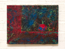Load image into Gallery viewer, Red Fruit on the Table Textured Abstract Still Life Painting