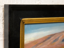 Load image into Gallery viewer, Desert Light by Spencer Collins Framed Landscape Painting in Blush, Ochre and Blue