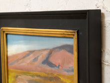 Load image into Gallery viewer, Desert Light by Spencer Collins Framed Landscape Painting in Blush, Ochre and Blue