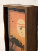 Load image into Gallery viewer, 1970’s 3D Sunset Clock