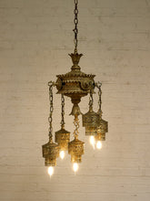 Load image into Gallery viewer, Bohemian Art Deco, Moroccan Style Hanging Chandelier