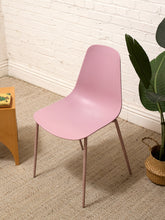 Load image into Gallery viewer, Modern Blush Pink Molded Side Chair