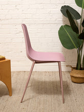 Load image into Gallery viewer, Modern Blush Pink Molded Side Chair